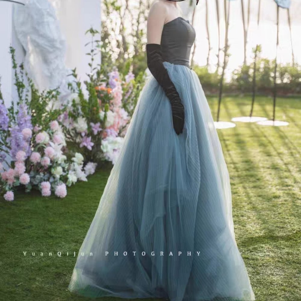 black wedding dress